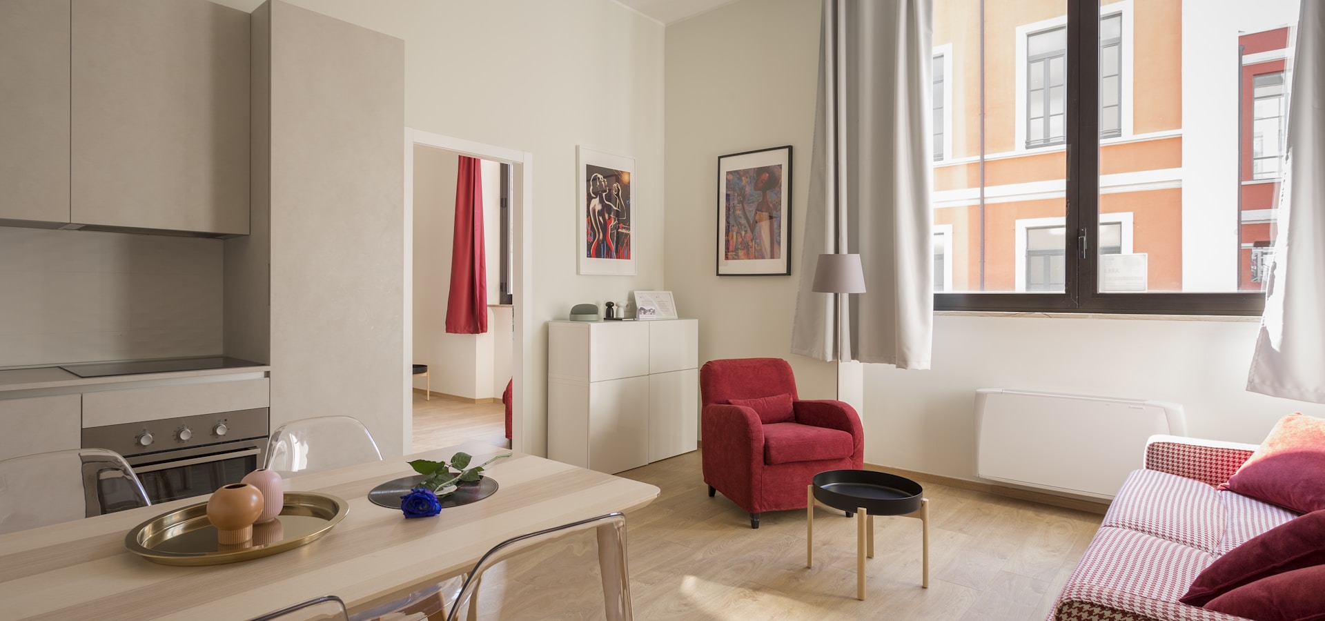Comfortable student rooms